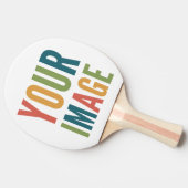 Custom Logo Here | Add Your Own Design Tischtennis Schläger (Seitenansicht)