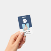 Custom Logo ID Card | Personalized Photo & Text Ausweis (Handheld)