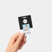 Custom Logo ID Card | Personalized Photo & Text Ausweis (Handheld)