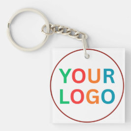 Custom Logo Keychain for Business Branding Schlüsselanhänger