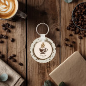 Custom Logo Keychain with QR Code  Schlüsselanhänger