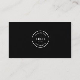 Custom Logo Minimalist Modern Professional Brandin Visitenkarte