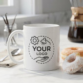 Custom Logo Mug for Company - Simple Promotional  Kaffeetasse