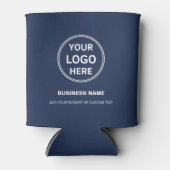 Custom Logo Navy Blue Business Promotional Dosenkühler (Vorderseite)