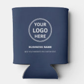 Custom Logo Navy Blue Business Promotional Dosenkühler (Rückseite)