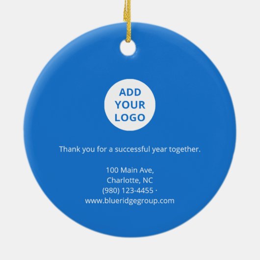 Custom Logo Ornament for Companies (Hinten)