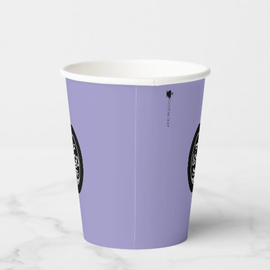 Custom Logo Paper Cup Pappbecher (Rechts)