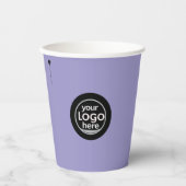 Custom Logo Paper Cup Pappbecher (Vorderseite)