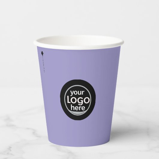 Custom Logo Paper Cup Pappbecher (Vorderseite)