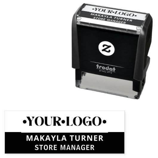 Custom Logo  Permastempel (Beispiel)