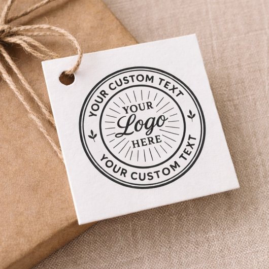 Custom Logo Personalized Business Branding Seal Geschenkanhänger