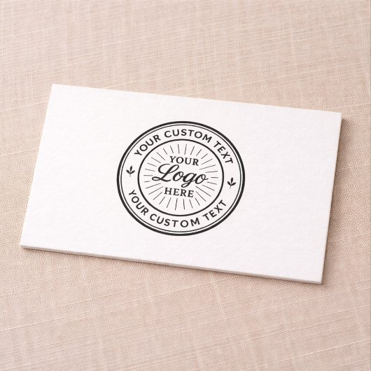 Custom Logo Personalized Business Branding Seal Visitenkarte
