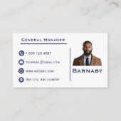 Custom Logo Professional Business Card Corporate Visitenkarte (Vorderseite)
