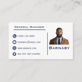 Custom Logo Professional Business Card Corporate Visitenkarte