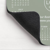 Custom Logo Promotional Business 2026 Calendar Mousepad (Ecke)