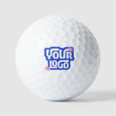 Custom Logo Promotional Business Giveaway  Golfball (Vorderseite)