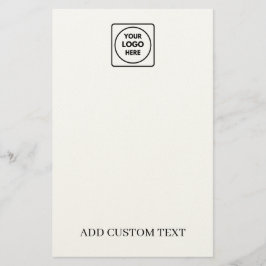 Custom Logo Promotional Business letterhead Briefpapier