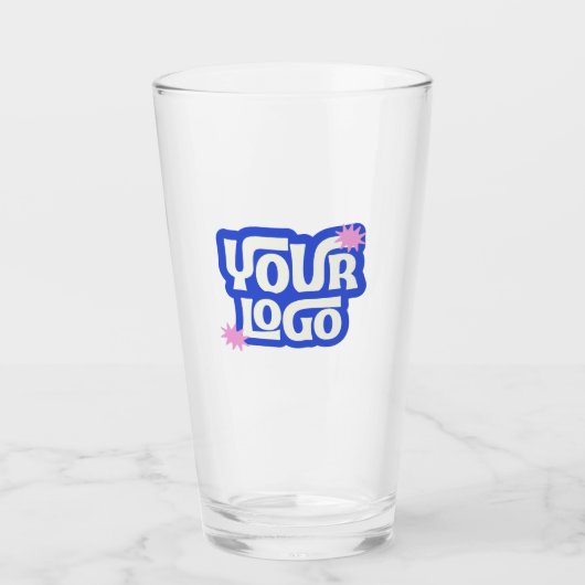 Custom Logo Promotional Customer Event Drinking Glas (Vorderseite)