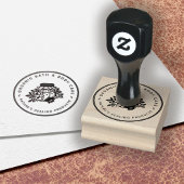 Custom Logo Small Business & Handmade Products Gummistempel