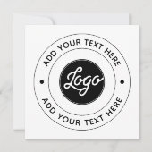 📝 Custom Logo & Text Personalized Business Event (Vorderseite)