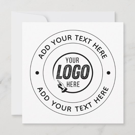 📝 Custom Logo & Text Personalized Business Event (Vorderseite)