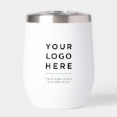 Custom Logo Thermal Wine Tumbler No Minimum (Vorderseite)