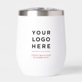 Custom Logo Thermal Wine Tumbler No Minimum (Vorderseite)