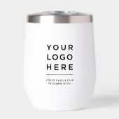 Custom Logo Thermal Wine Tumbler No Minimum (Vorderseite)