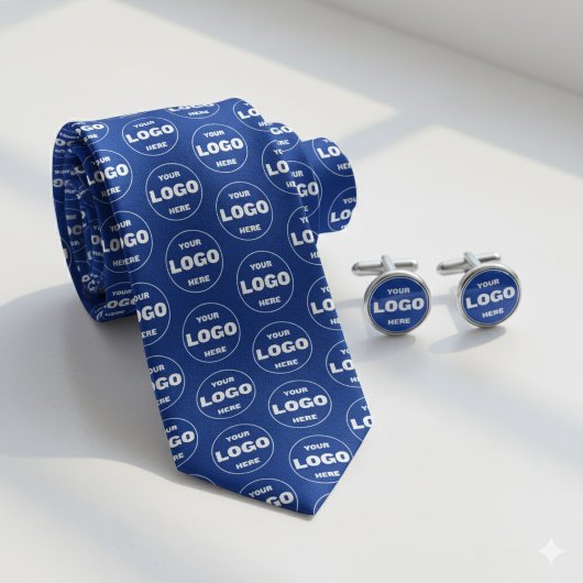 Custom Logo Tie - Professional Branded Necktie Krawatte