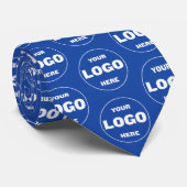 Custom Logo Tie - Professional Branded Necktie Krawatte (Gerollt)
