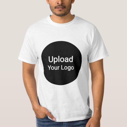 Custom Logo Upload | Personalized Business T-Shirt (Vorderseite)
