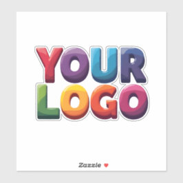 Custom Logo|Upload Your Logo | Business & Brand  Aufkleber
