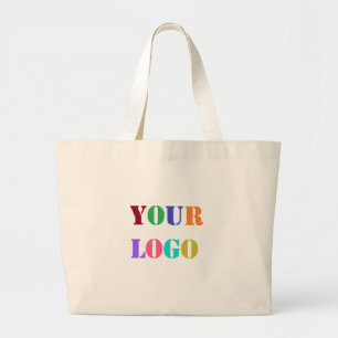 Custom Logo Your Business Promotional Personalized Jumbo Stoffbeutel