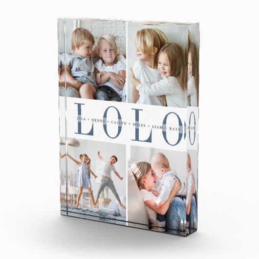 Custom Lolo Grandchildren Fotoblock (Rechts)