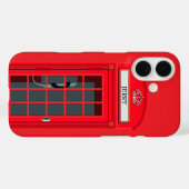 Custom London Red Phone Booth Case-Mate iPhone Hülle (Rückseite (Horizontal))