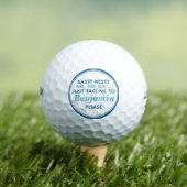 Custom Love Ball Golf Balls (Insitu T-Shirt)