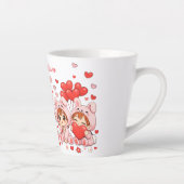  Custom Love Mug | Mother’s Day & Valentine Gift  Milchtasse (Rechts)