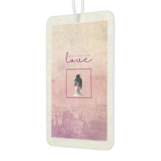 Custom Love Script Heather & Dusk Poet Autolufterfrischer (Links)