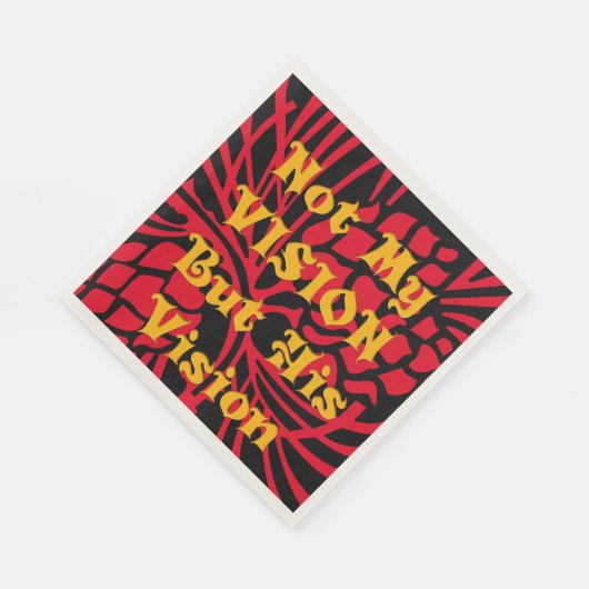 Custom Love Vision Napkins Serviette (Ecke)