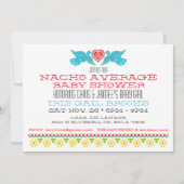 Custom Lovebirds Papio Picado Banner Einladung (Vorderseite)