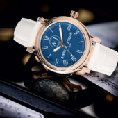 Custom lovers name monogram Personalized blue Armbanduhr