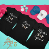 Custom Lovey Dovey Batchelorette Bride Script T-Shirt