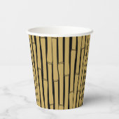 Custom Luau Birthday Party Thema Pappbecher (Rückseite)