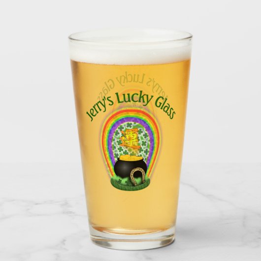 Custom Lucky Glas (Rückseite (gefüllt))