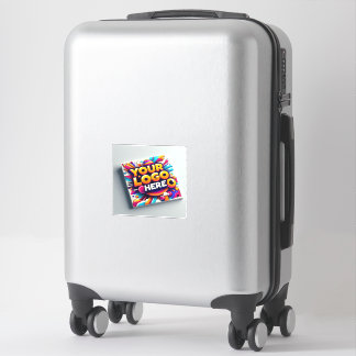 Custom Luggage Logo, Vinyl Suitcase Waterproof 3 Aufkleber
