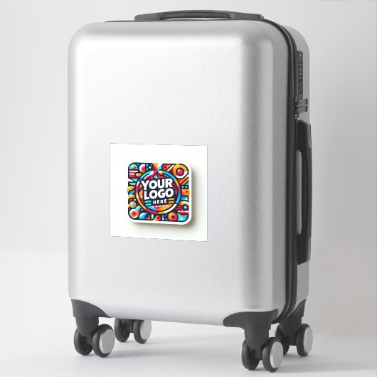 Custom Luggage Logo, Vinyl Suitcase Waterproof 7 Aufkleber (Koffer)