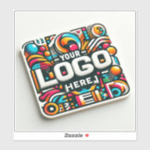 Custom Luggage Logo, Vinyl Suitcase Waterproof 8 Aufkleber (Blatt)