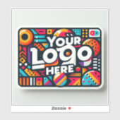 Custom Luggage Logo, Vinyl Suitcase Waterproof 9 Aufkleber (Blatt)