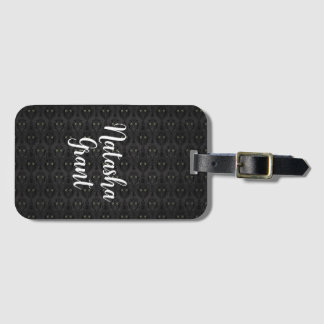 Custom Luggage Tag trendy einfache schicke Typogra Gepäckanhänger