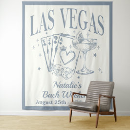 Custom Luxe Las Vegas Junggeselinnen-Abschied Bann Wandteppich
